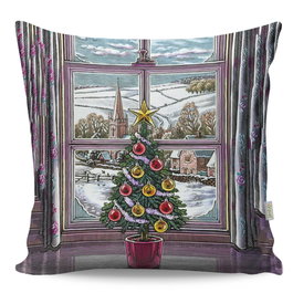 Aberto Design Cojín Multicolor 43 x 43 cm